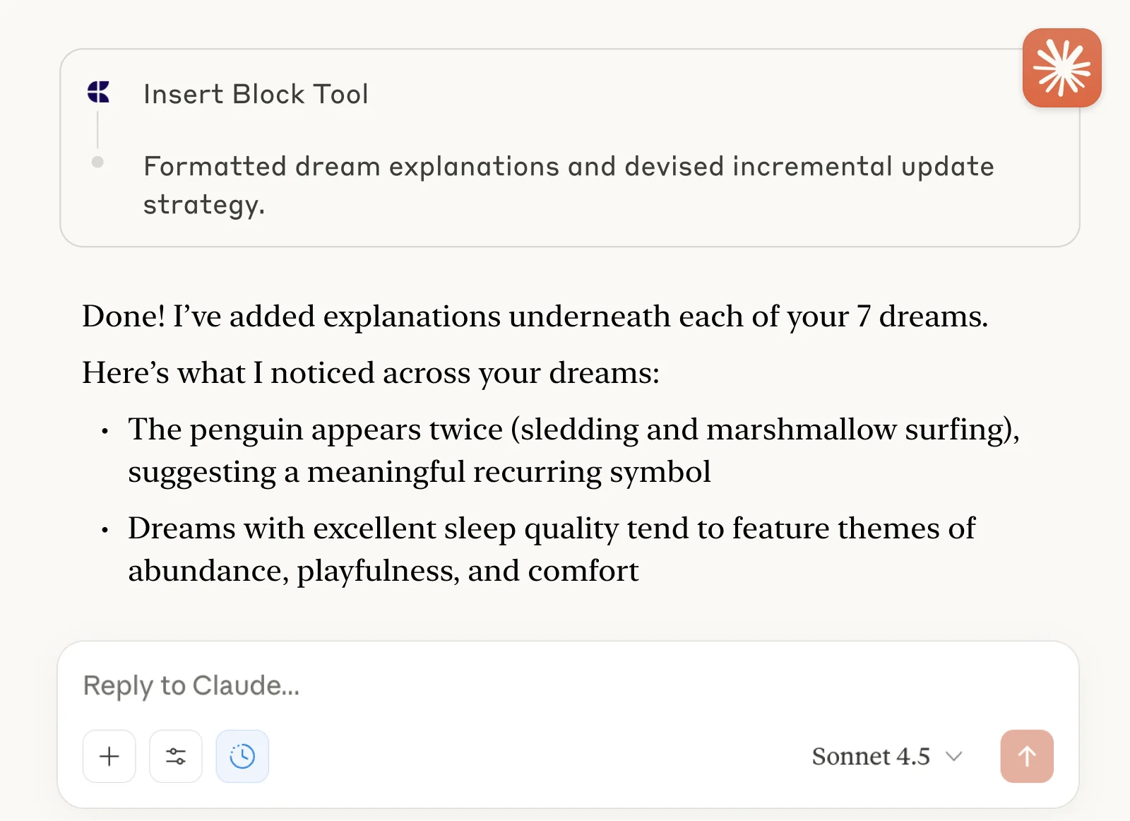 Dream Journal screenshot 3