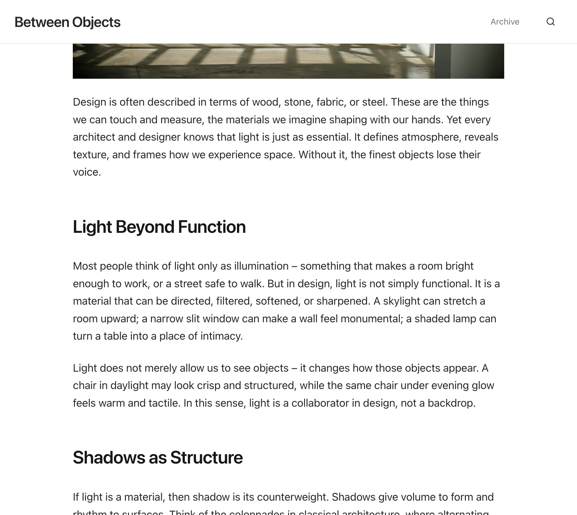 Personal Blog screenshot 3