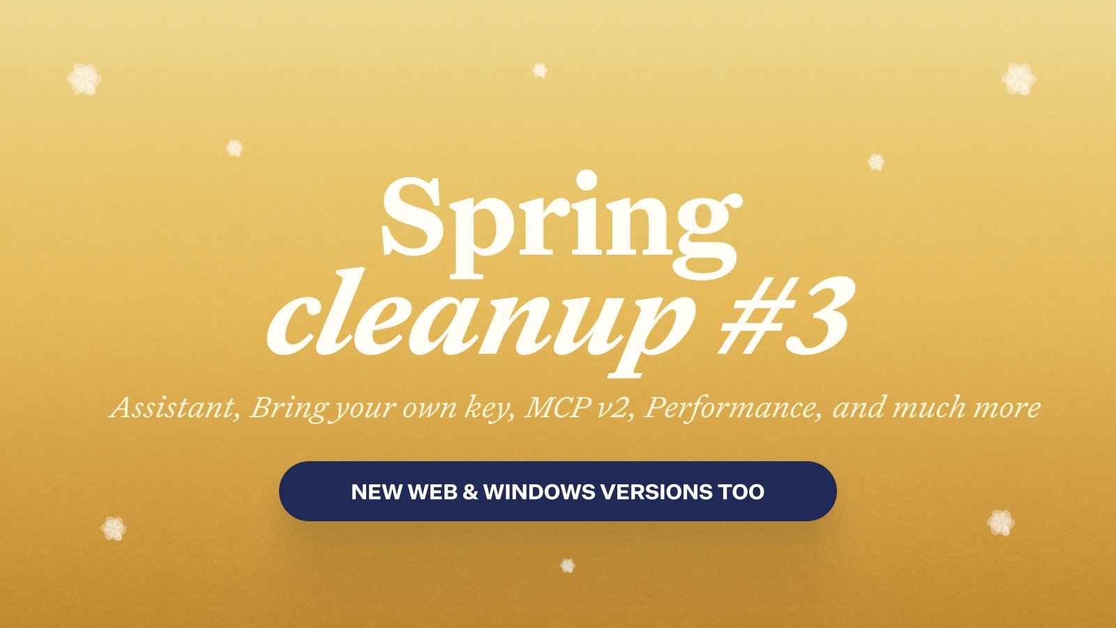 Craft What’s New: Craft Update - More Flexible Assistant, Bring Your Own Key, MCP v2, and Performance Improvements